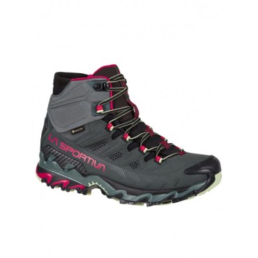La Sportiva ultra raptor ii mid leather gtx charcoal/cerise