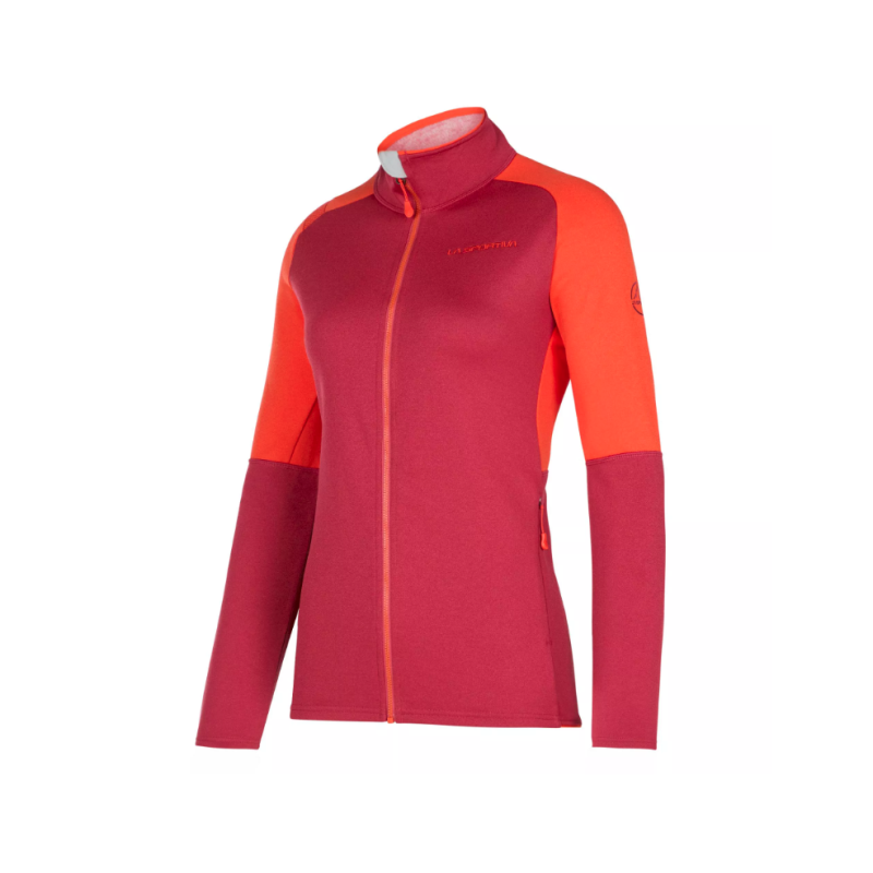 Polaire La Sportiva Elements JKT Velvet/Cherry Tomato Polaire La Sportiva Elements JKT Velvet/Cherry Tomato