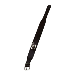 COLLIER CUIR RECHERCHE AU SANG fritzmann