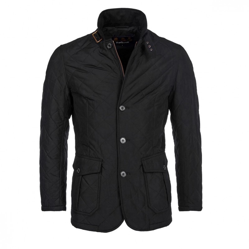 Veste Quilted Lutz Black Barbour Veste Quilted Lutz Black Barbour