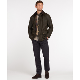 Veste Ashby Wax Olive Barbour