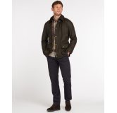 Veste Ashby Wax Olive Barbour