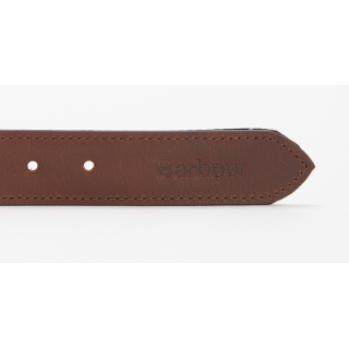 Ceinture réversible en cuir tartan Barbour
