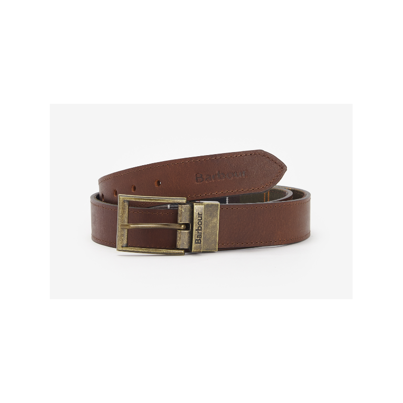 Ceinture réversible en cuir tartan Barbour Ceinture réversible en cuir tartan Barbour