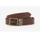 Ceinture réversible en cuir tartan Barbour