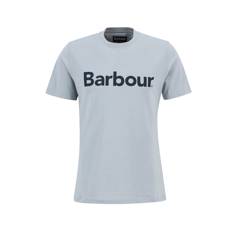 Logo T-Shirt Mineral Blue Barbour Logo T-Shirt Mineral Blue Barbour