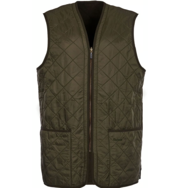 Gilet Polarquilt Waistcoat Zip Olive Barbour