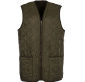 Gilet Polarquilt Waistcoat Zip Olive Barbour