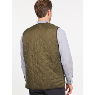 Gilet Polarquilt Waistcoat Zip Olive Barbour