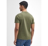 Tee-Shirt Field Dog Graphic Olive Barbour