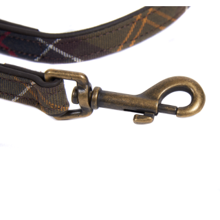 Laisse pour chien en tartan Barbour