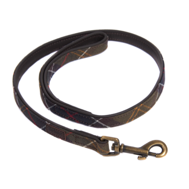 Laisse pour chien en tartan Barbour