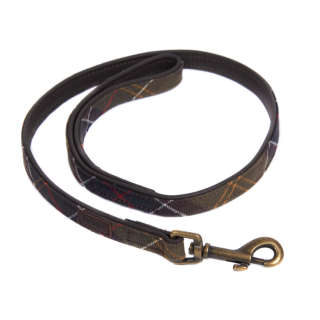 Laisse pour chien en tartan Barbour