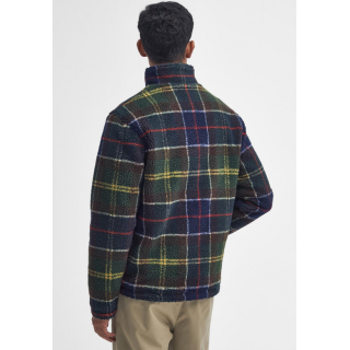 Veste Tartan Fleece Zip Through Classic Barbour