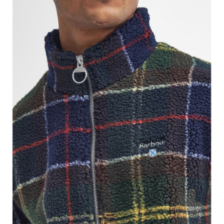 Veste Tartan Fleece Zip Through Classic Barbour