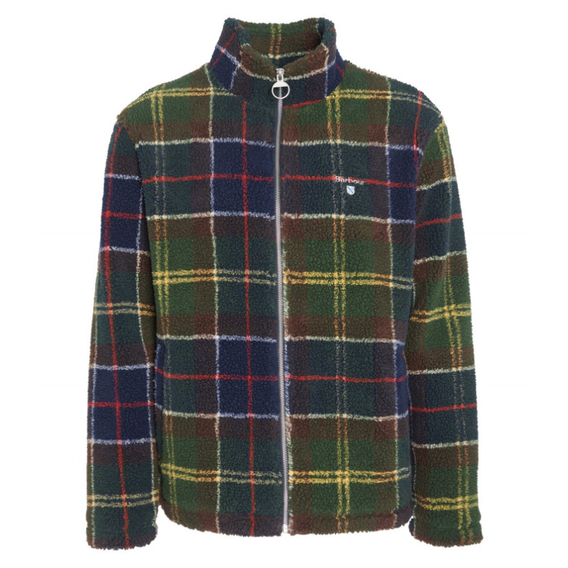 Veste Tartan Fleece Zip Through Classic Barbour Veste Tartan Fleece Zip Through Classic Barbour