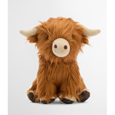Jouet pour chien en forme de vache des Highlands Barbour
