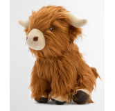 Jouet pour chien en forme de vache des Highlands Barbour