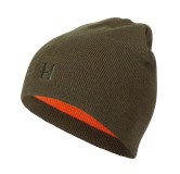 Harkila Bonnet Réversible Willow Green / Orange