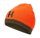 Harkila Bonnet Réversible Willow Green / Orange