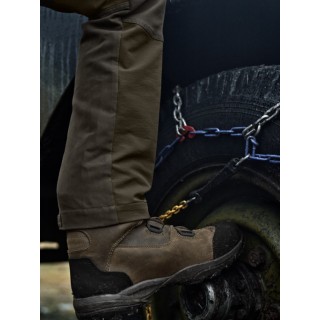 Pantalon Harkila Hill Trousers Green / Brown