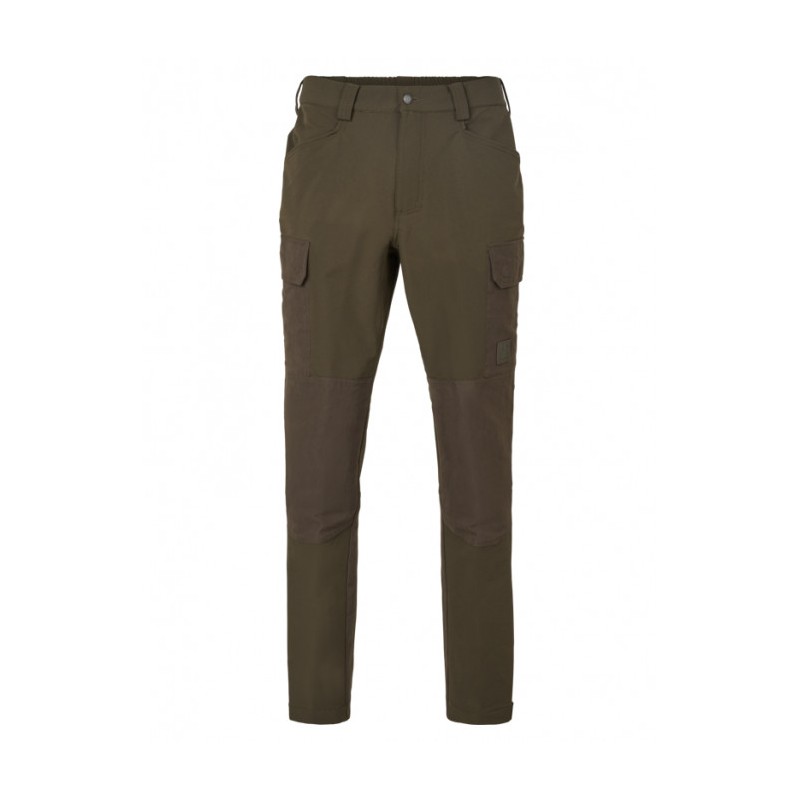 Pantalon Harkila Hill Trousers Green / Brown