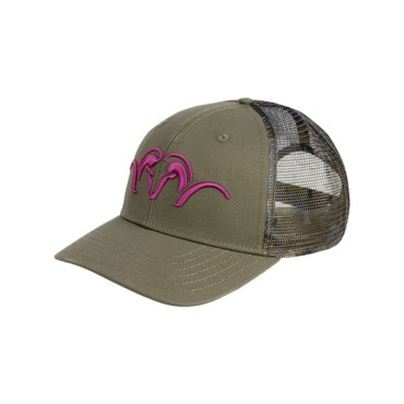 CASQUETTE BLASER MESH CAMO rose violet