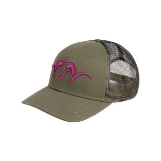 CASQUETTE BLASER MESH CAMO rose violet
