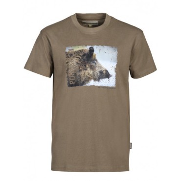 T-Shirt Sanglier Beige Percussion