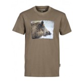 T-Shirt Sanglier Beige Percussion