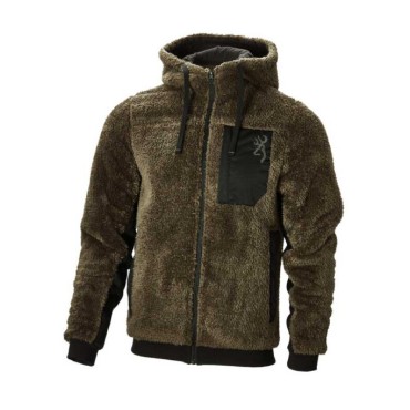 SWEAT chaud Browning  SNAPSHOT SHERPA vert