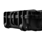 Nuprol Mallette XL Waterproof 137cm avec mousse vague Mallette XL noire