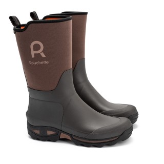 Demi Botte Rouchette CLEAN GARDEN Marron