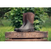 Demi Botte Rouchette CLEAN GARDEN Marron