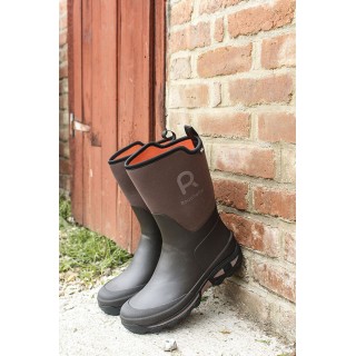 Demi Botte Rouchette CLEAN GARDEN Marron