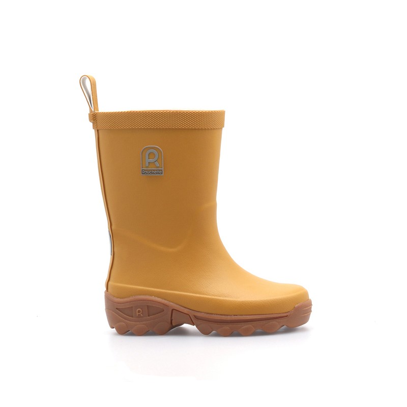 Bottes Rouchette CLEAN KIDS Moutarde