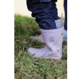 Botte Rouchette CLEAN KIDS Rose Poudre