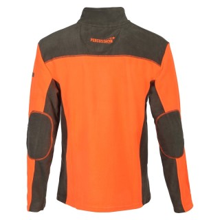 PERCUSSION POLO POLAIRE ORANGE
