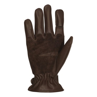 Gants Chasse Cuir percussion marron