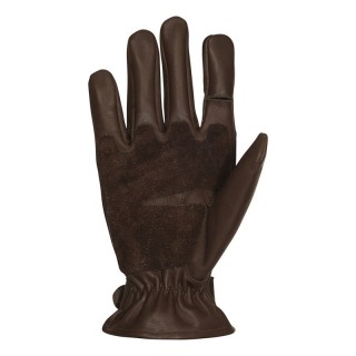 Gants Chasse Cuir percussion marron