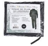 TENUE DE PLUIE PERCUSSION NOIRE