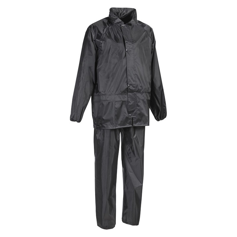 TENUE DE PLUIE PERCUSSION NOIRE