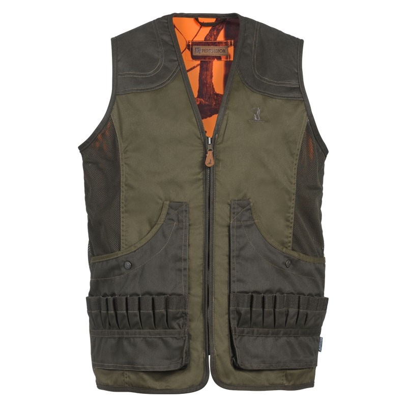 Gilet chasse Percussion Savane réversible GhostCamo