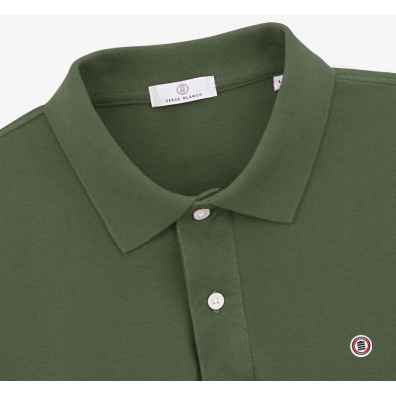 Serge Blanco POLO LUCAS MANCHES COURTES 