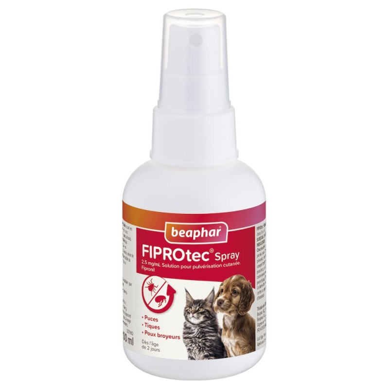 Beaphar Fiprotec Spray chien et chat 100 ml