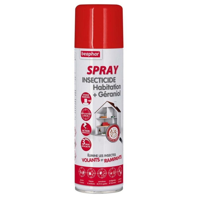 Beaphar Spray Insecticide Habitation 500ml
