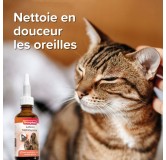 Beaphar Lotion nettoyante pour les oreilles pour chien et chat - 50 ml