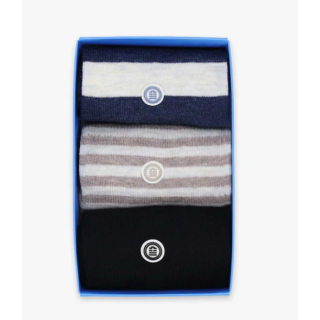 Chaussettes Serge Blanco PACK 3 PAIRE BICOLORE