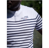 T-Shirt MARINIERE BLEU CHASSE TRICOLORE