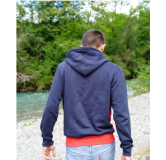SWEAT à capuche CHASSE TRICOLORE UNISEXE